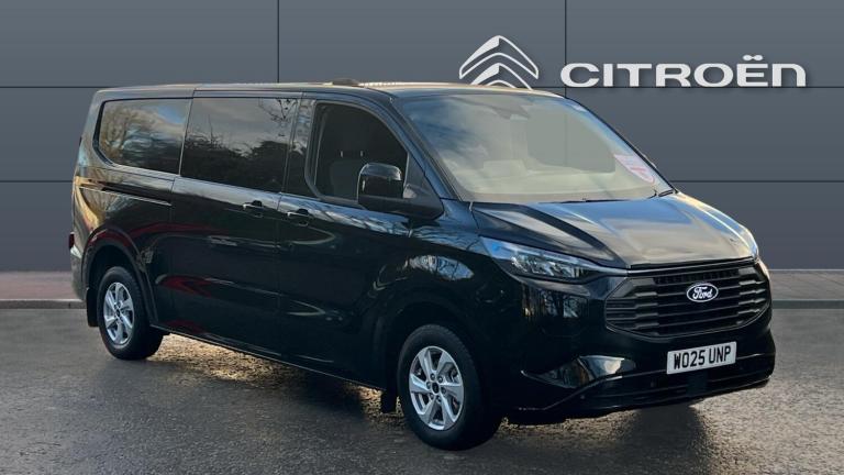 2025 Ford Transit Custom 320 L2 Petrol Fwd 2.5 PHEV 232ps H1 Double Cab Van Limited Auto Crew Bus...