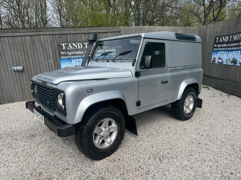 2008 Land Rover Defender County Hard Top TDCi PANEL VAN DIESEL Manual