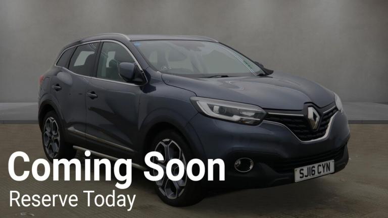 2016 Renault Kadjar 1.6 dCi Dynamique S Nav SUV 5dr Diesel Manual Euro 6 (s/s)