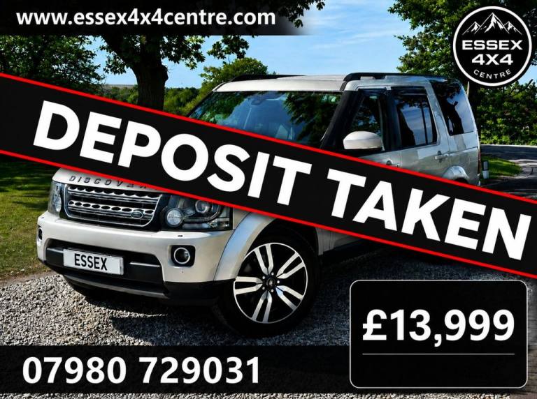 2014 Land Rover Discovery 4 3.0 SDV6 HSE LUXURY AUTOMATIC 4X4 7 SEATER ESTATE Diesel Automatic