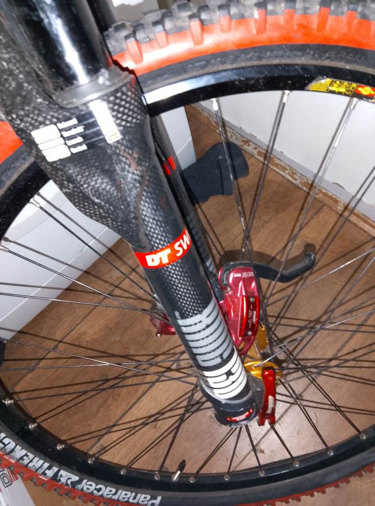 DT-SWISS Carbon front suspension , £100.00 for Sale in Sparkhill, West ...