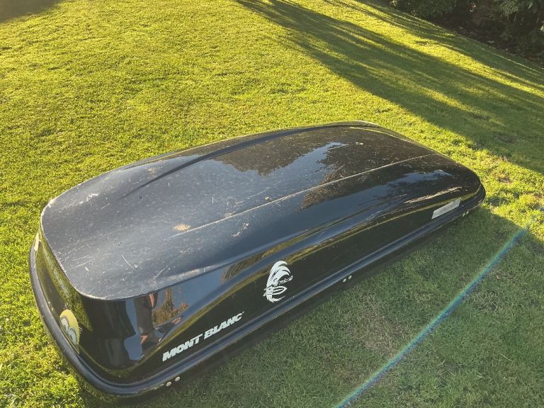 Mont Blanc Roof box requires new lock, black 