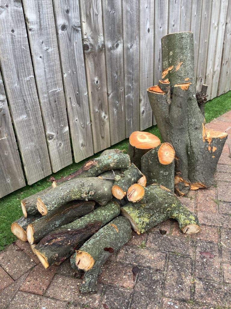 Cherry Wood Logs For Log Burner/Fire Pit.
