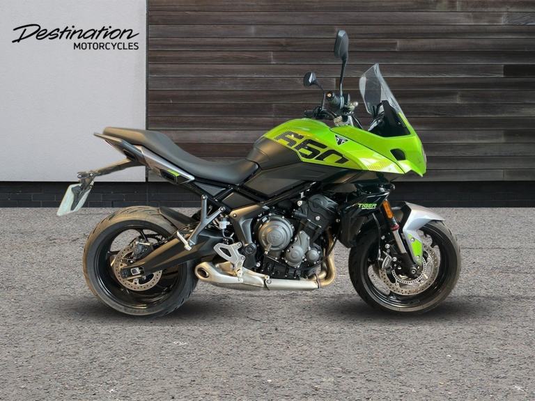 2025 Triumph Tiger Sport 660 PREMIUM COLOUR Petrol green Manual