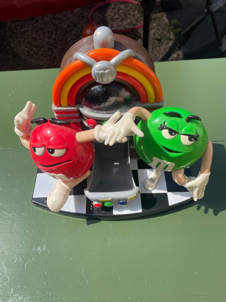 Unique M&M Jukebox dispenser