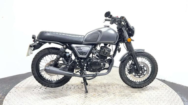 Bluroc Motorcycles Bluroc 2025 4K RETRO SCRAMBLER CLASSIC STYLE 125CC LEARNER