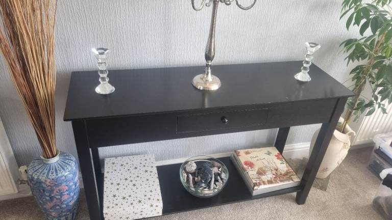 Dark brown/black sideboard VGC 