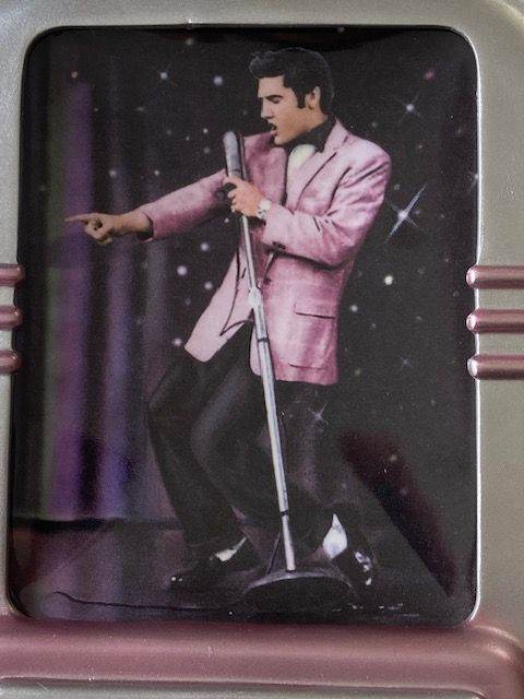 RARE: Elvis Ornament Platinum Jukebox Collection 'Hound Dog' AS NEW
