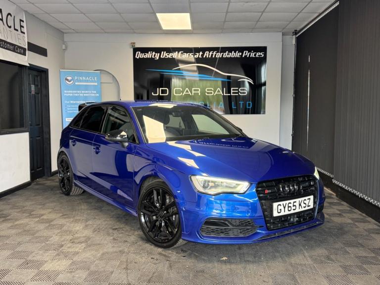 2015 Audi S3 2.0 TFSI Sportback S Tronic quattro Euro 6 (s/s) 5dr (Nav) HATCHBACK Petrol Automatic