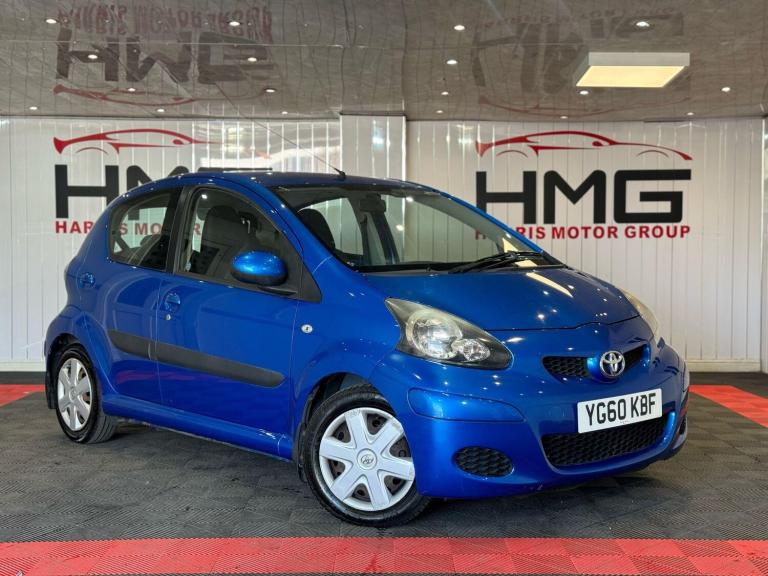 2010 Toyota AYGO 1.0 VVT-i Blue 5dr HATCHBACK PETROL Manual