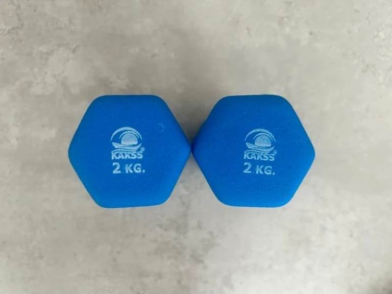 Pair of KAKSS 2KG Dumbbells in Blue – As Good As New