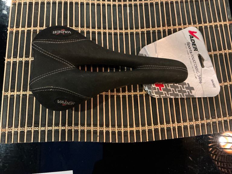 Vader Bike Saddle (As new)