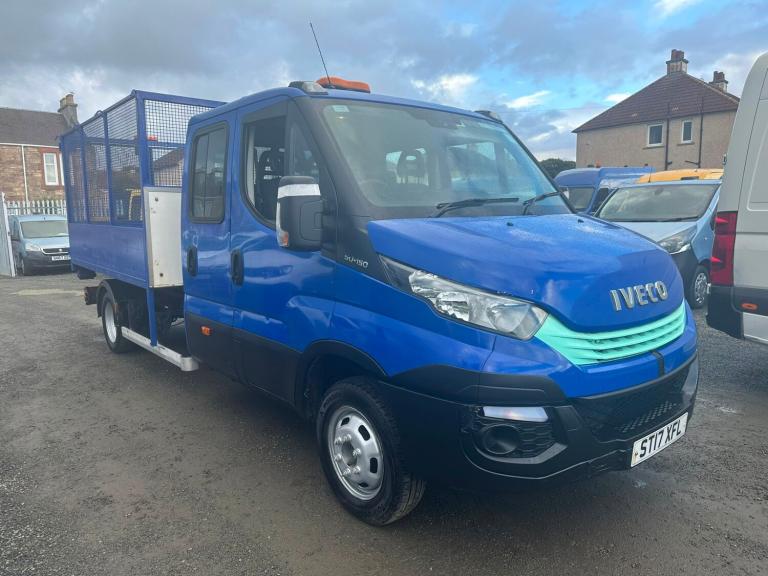 2017 Iveco Daily 50C15D 3.0HPi DOUBLE CAB HOOKLOADER WITH BIN LIFT RWD EURO 6  NA Diesel Manual