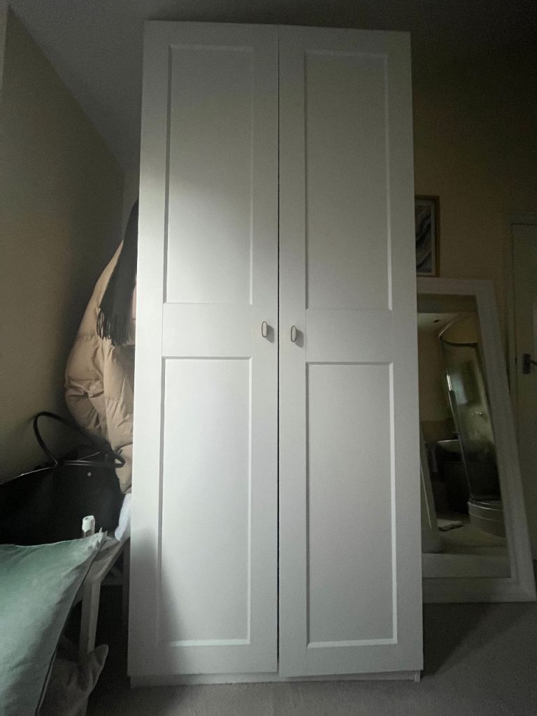 image for IKEA Pax wardrobe with grimo doors