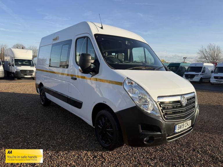 2019 Vauxhall Movano 2.3 CDTi 3500 Panel Van 5dr Diesel Manual FWD L2 H2 Euro 6 (130 ps) Panel Va...
