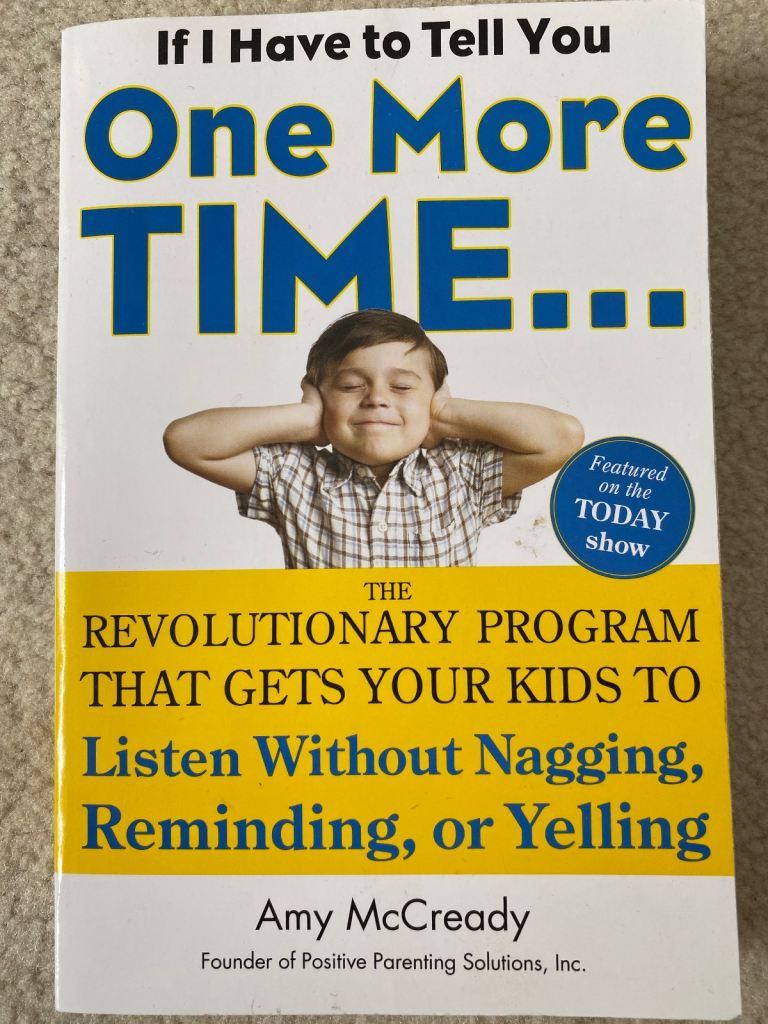 If I have to tell you one more time by Amy Mccready