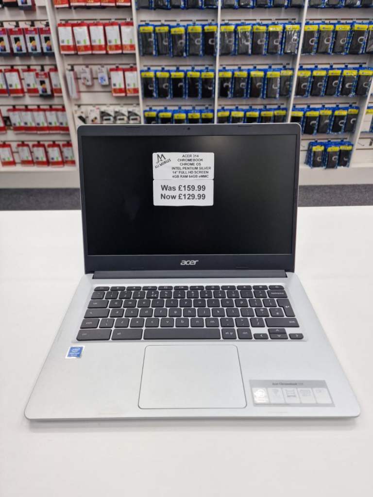 Brand New Laptop Acer 314 CHROMEBOOK CHROME OS INTEL PENTIUM SILVER 14"FULL H