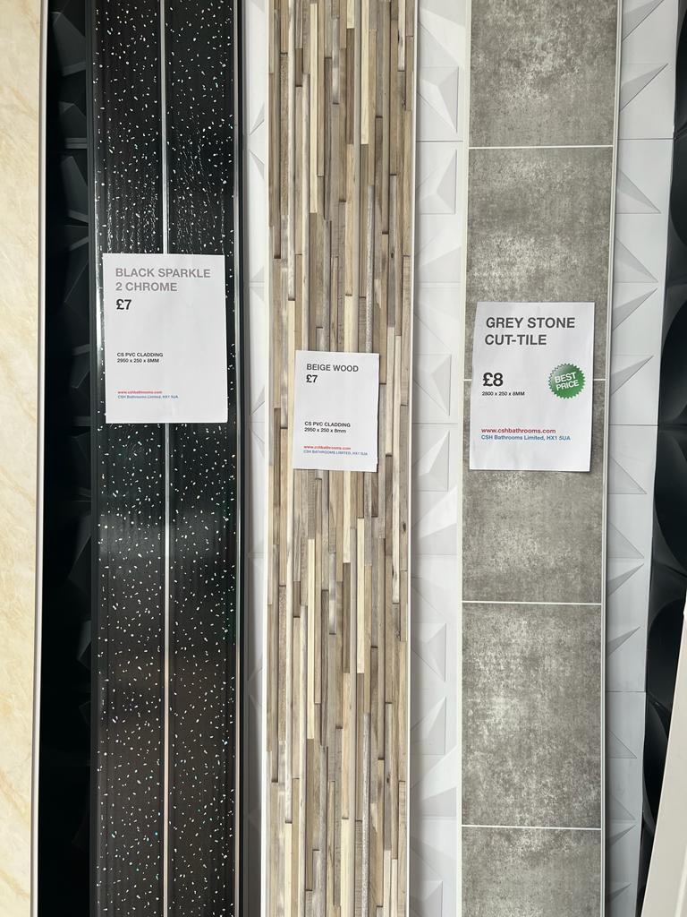 shower and bath panels cladding
