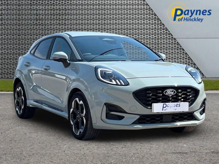 2024 Ford Puma ST-Line X 1.0 155ps Hybrid Auto Cactus Grey B&O SOUND NAV CCAC