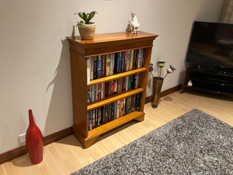Bookcase and corner table