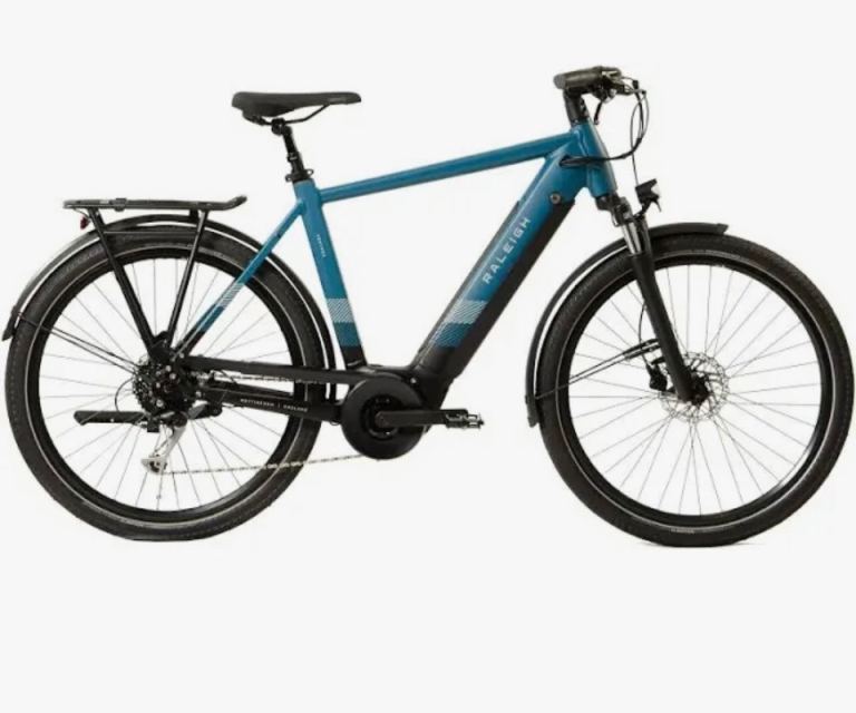 Raleigh Centros Electric Hybrid Bike - Blue, As Good As New