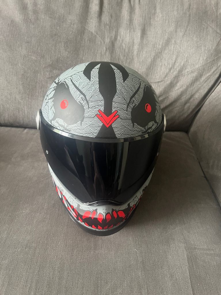 Frank Thomas motorbike helmet 