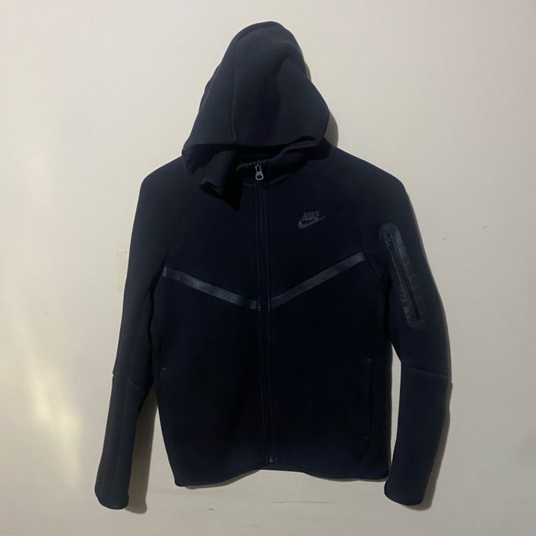 Nike Tech Fleece Kids Hoodie Black