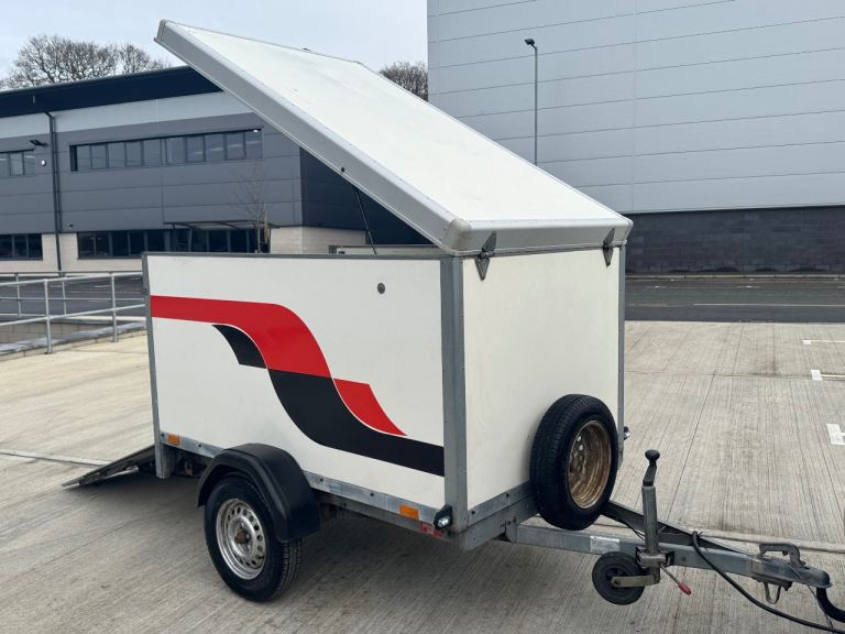 Brenderup cargo 2205 camping car trailer anssems motorhome box car