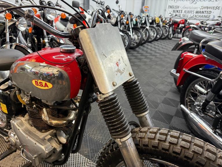 1950 BSA A7 500cc Plunger scrambler, high level pipes, ready to use! super cool 