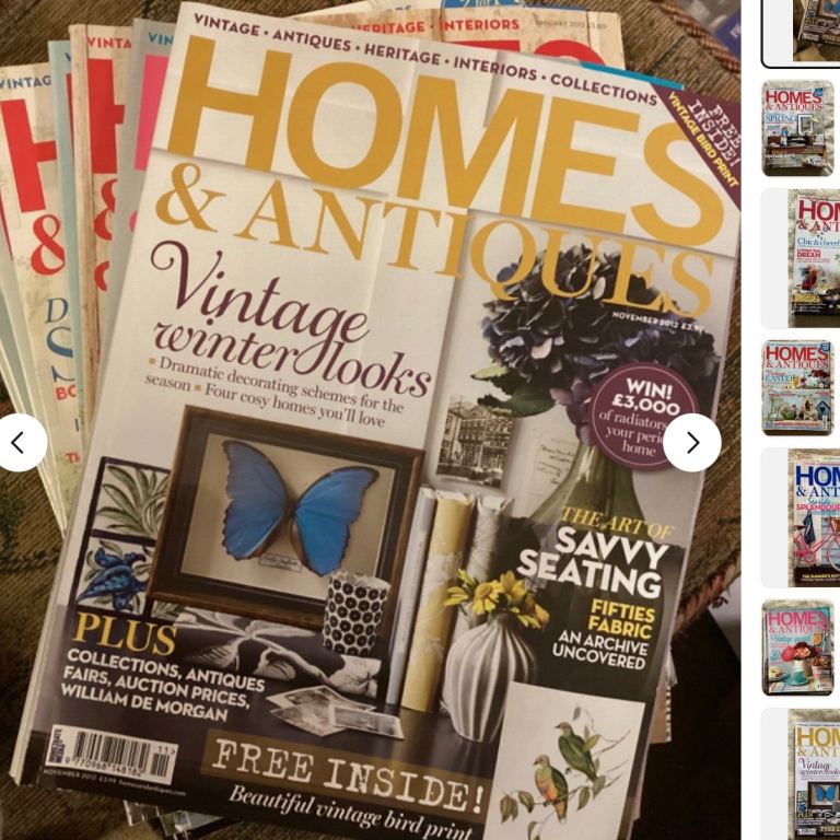 28 x Antiques and  & Homes magazines, various dates