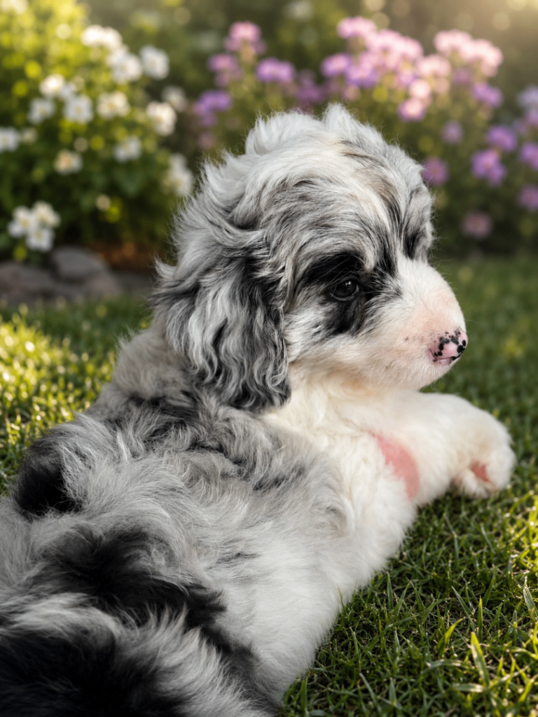 MINIATURE POODLE CROSS 12 week old