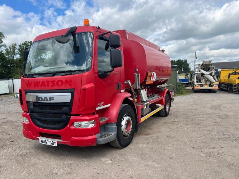 2018 DAF TRUCKS LF 230 14,000L FUEL TANKER 