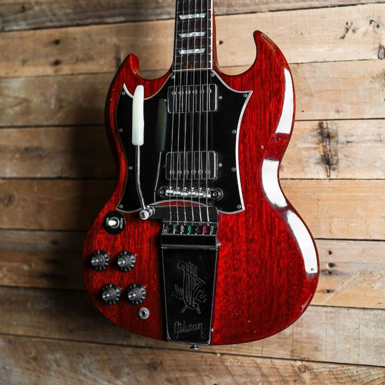 1969 Gibson SG Standard Left-Handed In Cherry