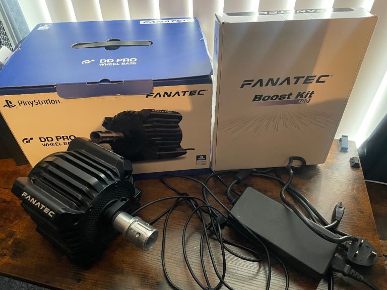 Fanatec GT DD Pro (8NM) with boost kit