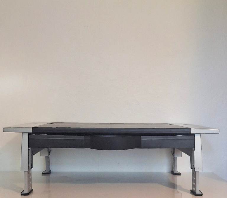 Fellowes Monitor/Laptop Riser Plus. Black/Silver. 