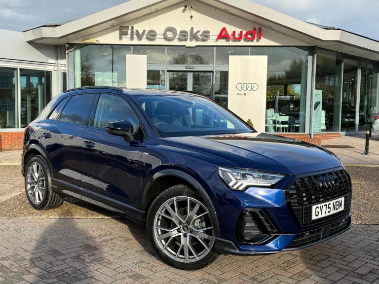 2025 Audi Q3 1.5 TFSI CoD 35 Black Edition SUV 5dr Petrol S Tronic Euro 6 (s/s) (150 ps) ESTATE P...