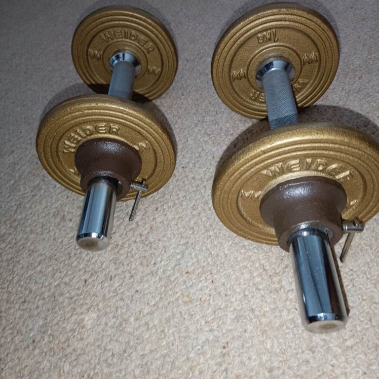 WEIDER DUMBBELL SET