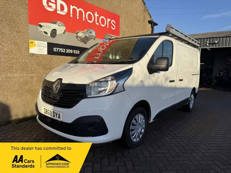 2018 Renault Trafic 1.6 dCi 27 Business+ SWB Standard Roof Euro 6 5dr PANEL VAN Diesel Manual
