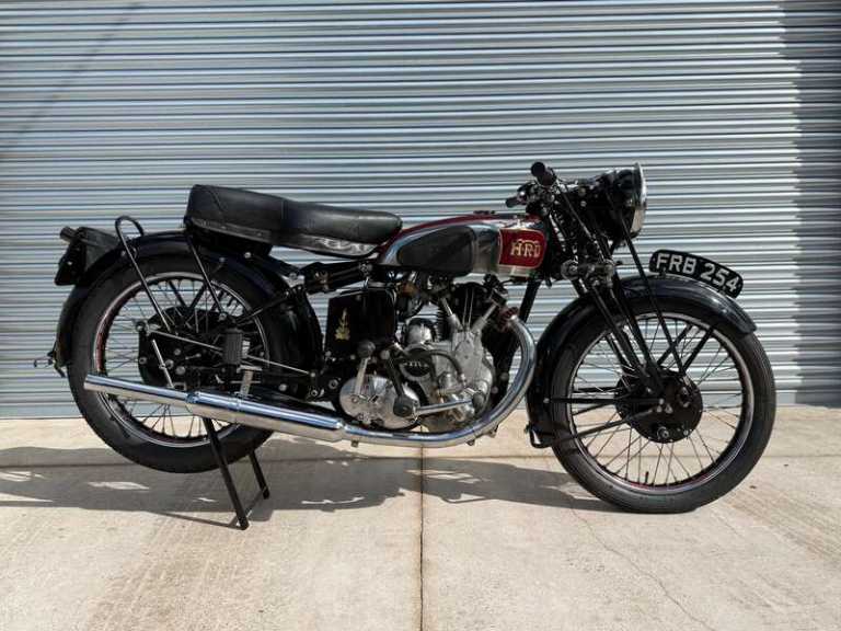 1936 VINCENT SERIES A COMET PETROL Manual