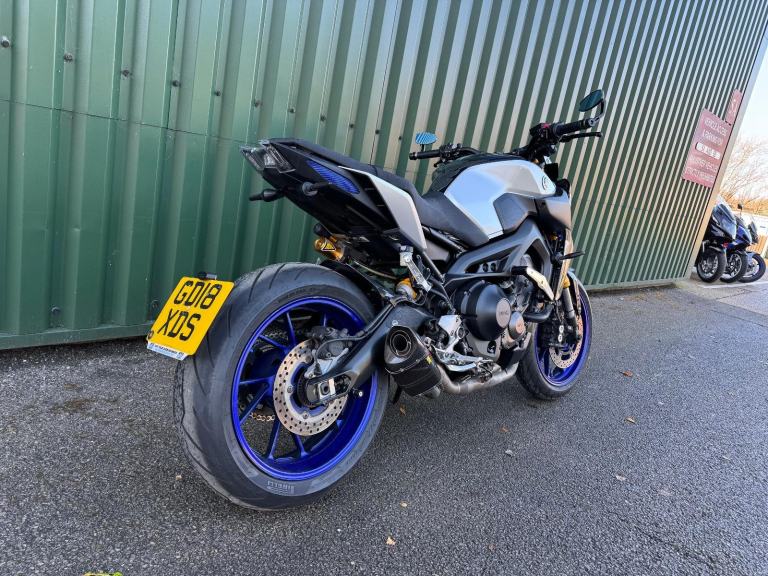 Yamaha MT09 SP 2018 Akrapovic Can Heated Grips 22k New MOT Warranty