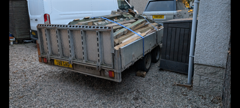 12' x 6'6" tilt bed 3500kg Brian james trailer