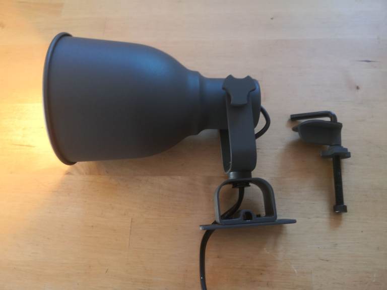 Ikea dark grey wall lamp / light £10