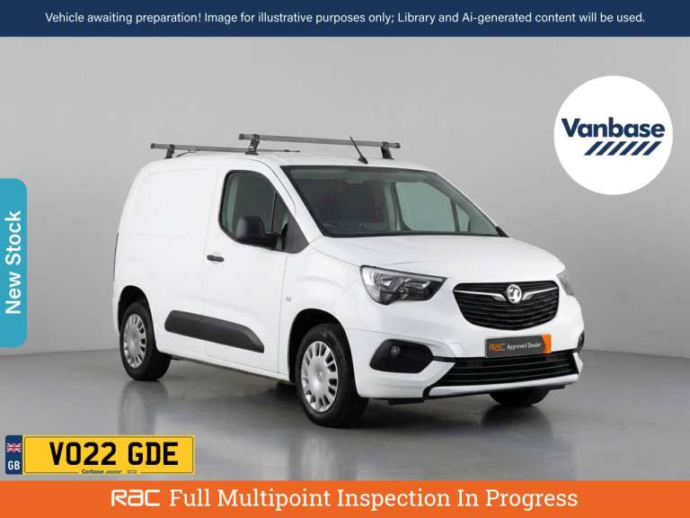 2022 Vauxhall Combo 1.5 Turbo D 2000 Sportive Panel Van 5dr Diesel Manual L1 H1 Euro 6 (100 ps) P...