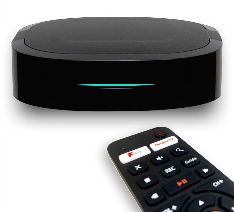 Brand New Netgem NetBox 4K Freeview Play Box, USB, WiFI, Ethernet