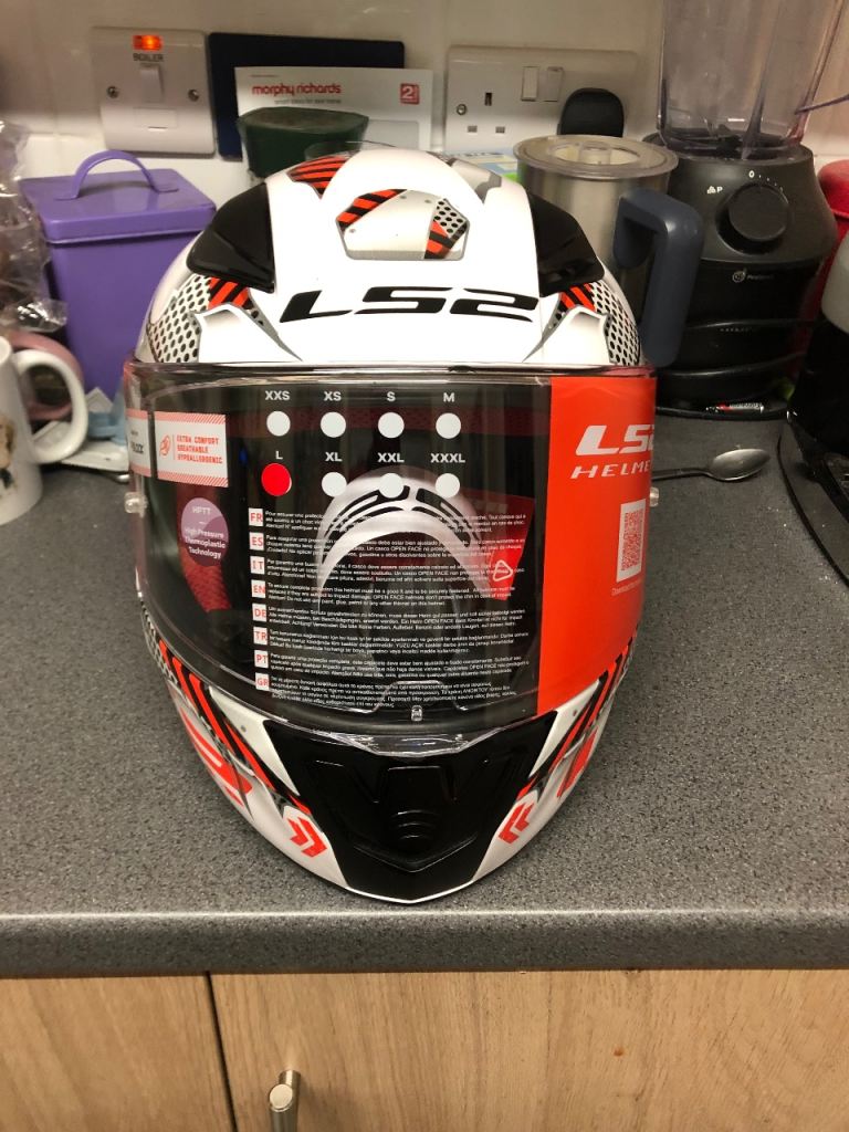 Youth Large LS2 Full Face Helmet Brand New