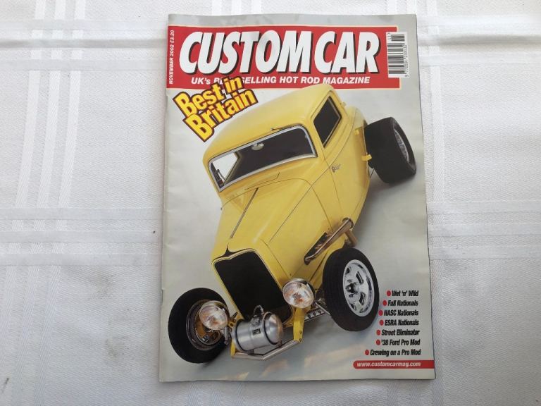 Custom Car 2002 Magazine.   