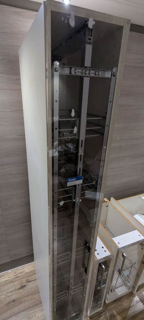 EX-Display Pullouts with unit carcass and acrylic fronts, please see description for prices