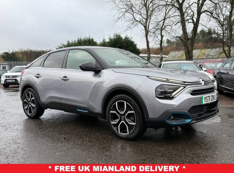 2022 Citroen e-C4 50kWh Shine Plus Hatchback 5dr Electric Auto 7.4kW Charger 136 bhp Hatchback EL...
