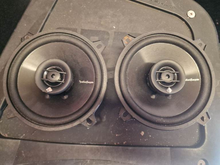 ROCKFORD FOSGATE R152 SPEAKERS 5.25 INCH