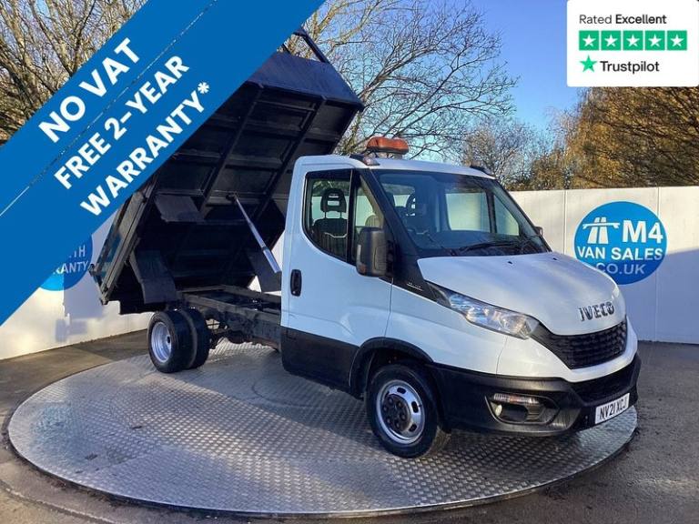 2021 Iveco Daily D HPI 14V 35C 3000 Tipper SWB Euro 6 **NO VAT** Tipper Diesel Manual